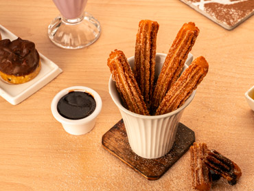 Miso Hungry - Churros with Sichuan Cinnamon Sugar Miso Hungry - Churros with Sichuan Cinnamon Sugar